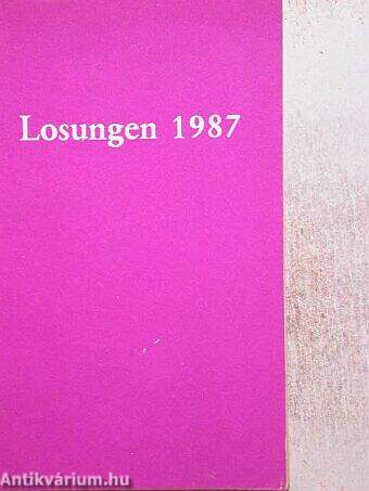 Losungen 1987