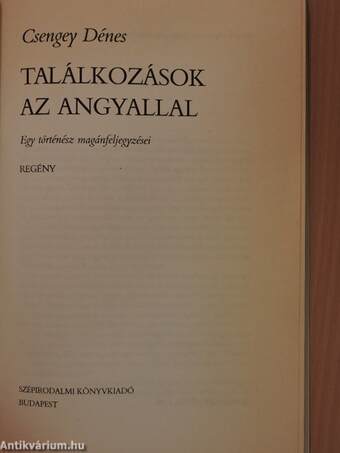 Találkozások az angyallal