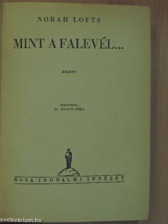 Mint a falevél...