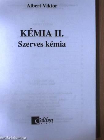 Kémia II.