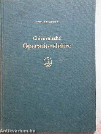 Chirurgische Operationslehre