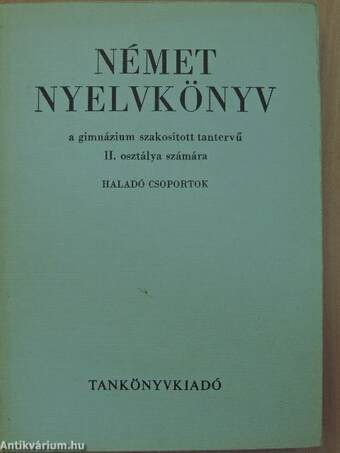 Német nyelvkönyv II.