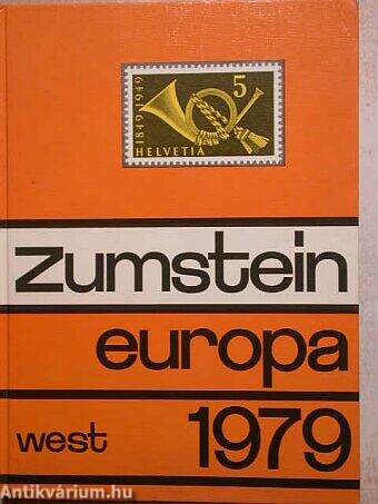 Briefmarken-katalog Zumstein - West Europa 1979