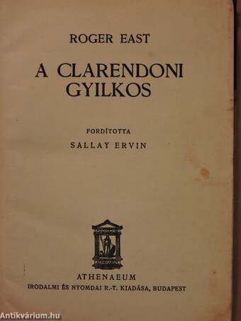 A clarendoni gyilkos