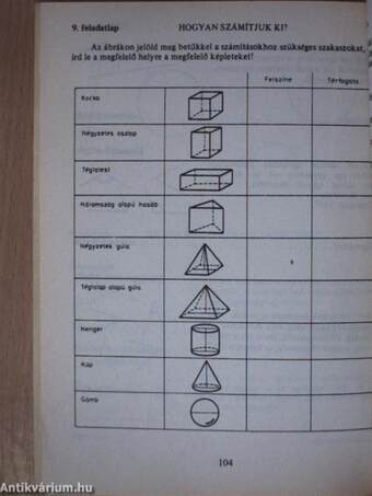 Feladatgyűjtemény matematikából