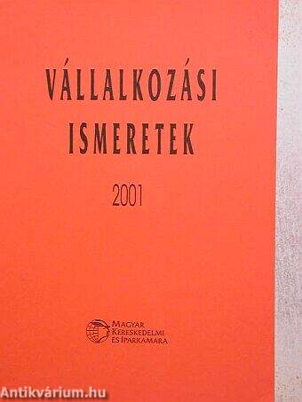 Vállalkozási Ismeretek 2001