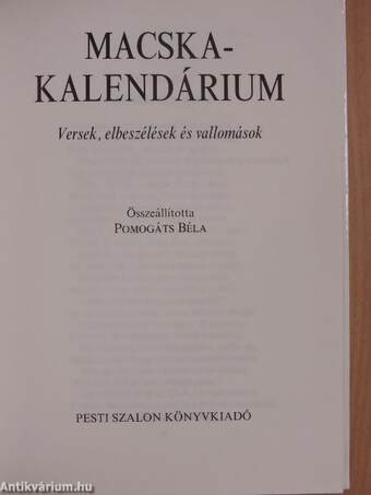 Macskakalendárium