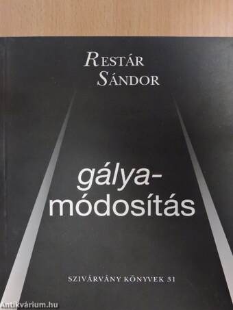 Gályamódosítás