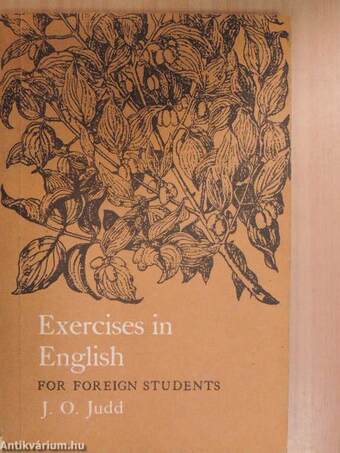 Exercises in English for Foreign Students