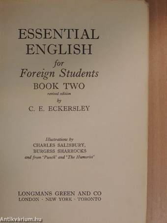 Essential English for Foreign Students Book 2.