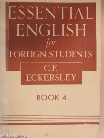 Essential English for Foreign Students Book 4.