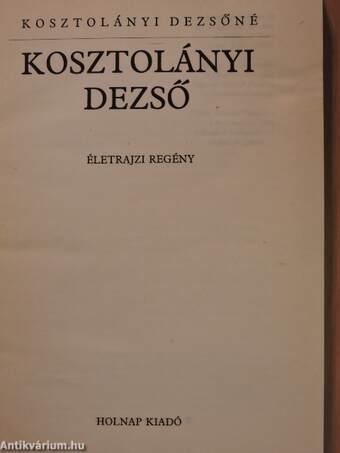 Kosztolányi Dezső