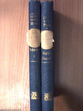 Heinrich Heines Sämtliche Werke in zwölf Bänden 5-6. (gótbetűs)