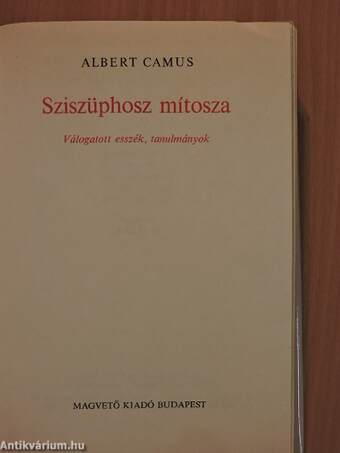 Sziszüphosz mítosza