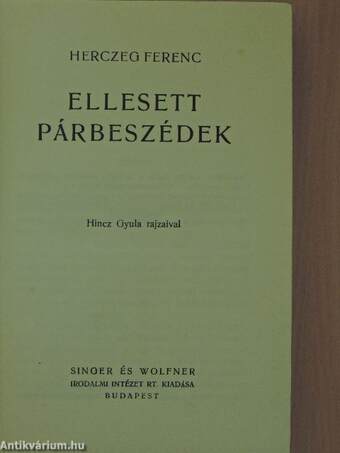 Ellesett párbeszédek