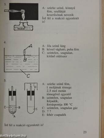 Középiskolába készülök kémiából/Középkiskolába készülök kémiából - Megoldások