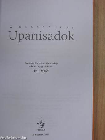 A klasszikus Upanisadok