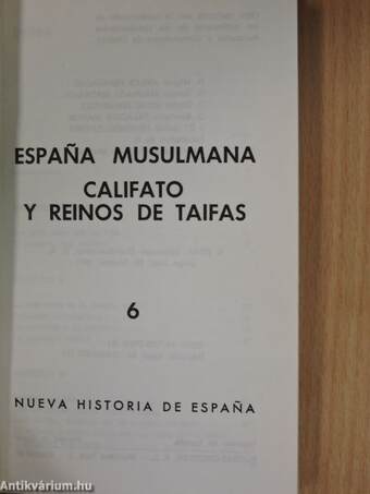 La espana musulmana/Califato y reinos de taifas