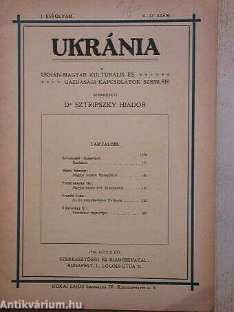 Ukránia 1916. július hó