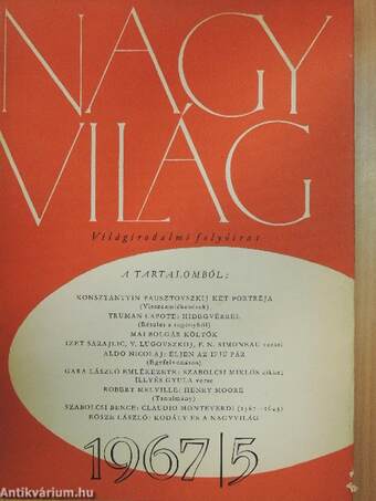 Nagyvilág 1967. május