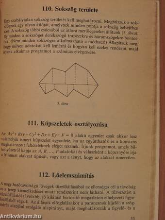 Matematika feladatgyűjtemény III.