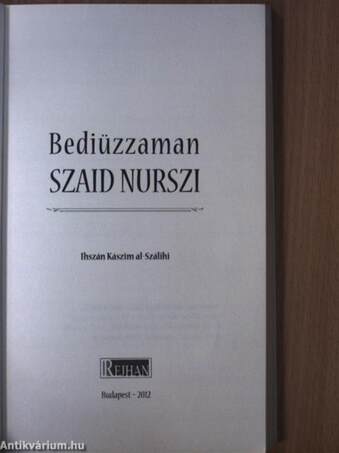 Bediüzzaman Szaid Nurszi