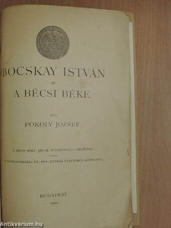 Bocskay István és a Bécsi Béke