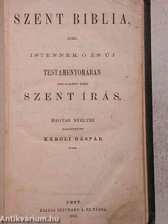 Szent Biblia