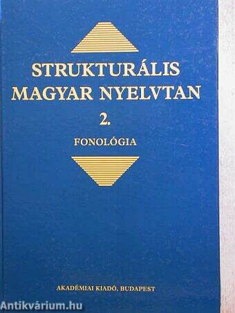 Strukturális magyar nyelvtan 2.