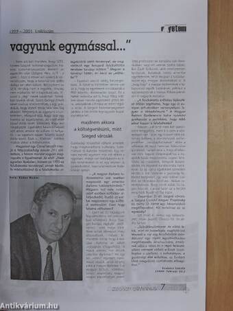 Szegedi Egyetem 2001. december 12.