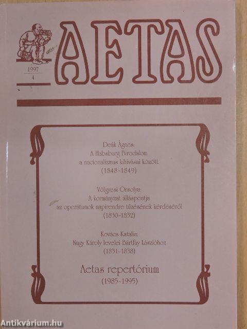 Aetas 1997/4.
