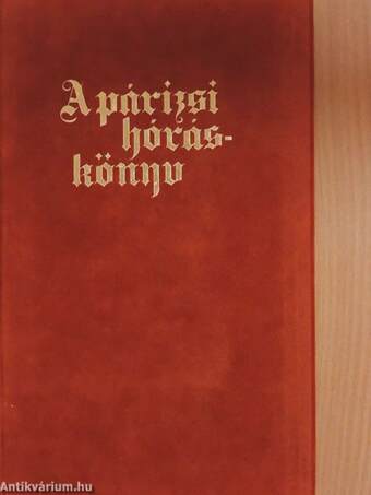 A párizsi hóráskönyv