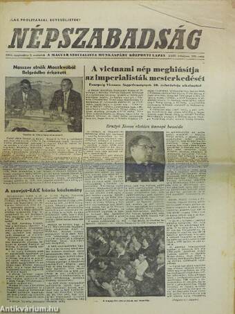 Népszabadság 1965. szeptember 2.