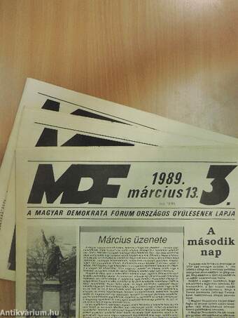 MDF 1989. március 11-13.