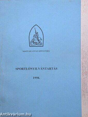 Sportlónyilvántartás 1998.