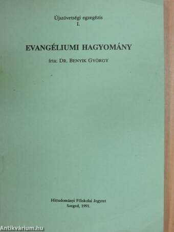 Evangéliumi hagyomány