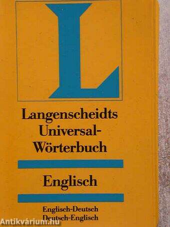 Langenscheidts Universal-Wörterbuch Englisch