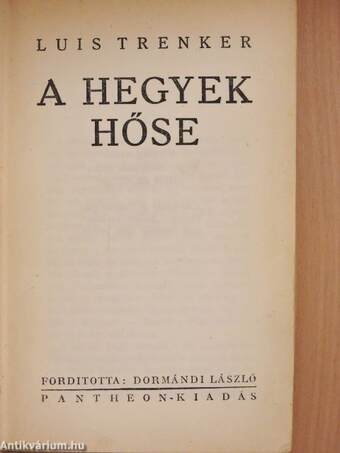 A hegyek hőse