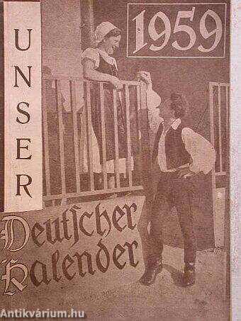 Unser Deutscher Kalender 1959