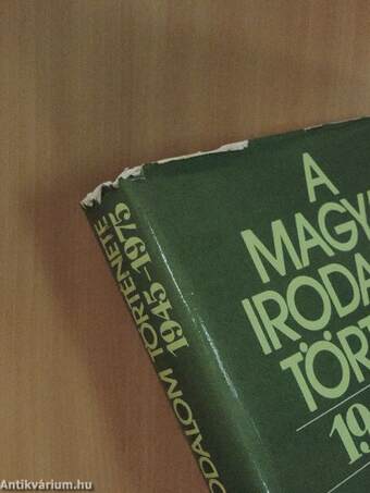 A magyar irodalom története 1945-1975. I.