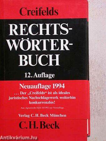 Rechtswörterbuch