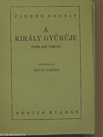 A király gyűrűje