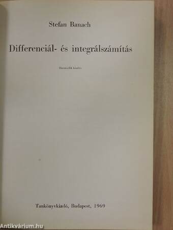 Differenciál- és integrálszámítás