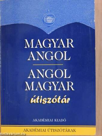 Magyar-angol/angol-magyar útiszótár