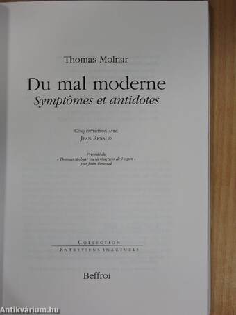 Du mal moderne