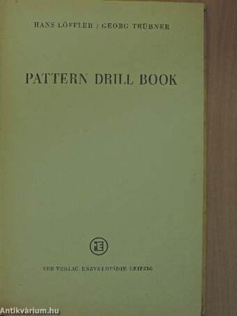 Pattern Drill Book