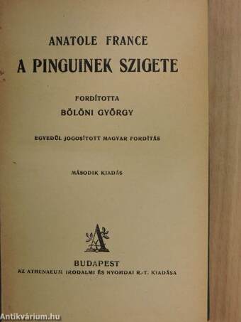 A pinguinek szigete