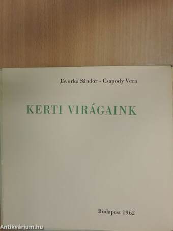 Kerti virágaink