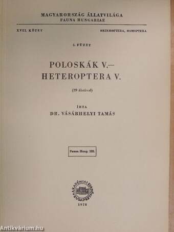 Poloskák V.