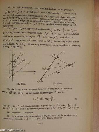 Geometriai példatár III.